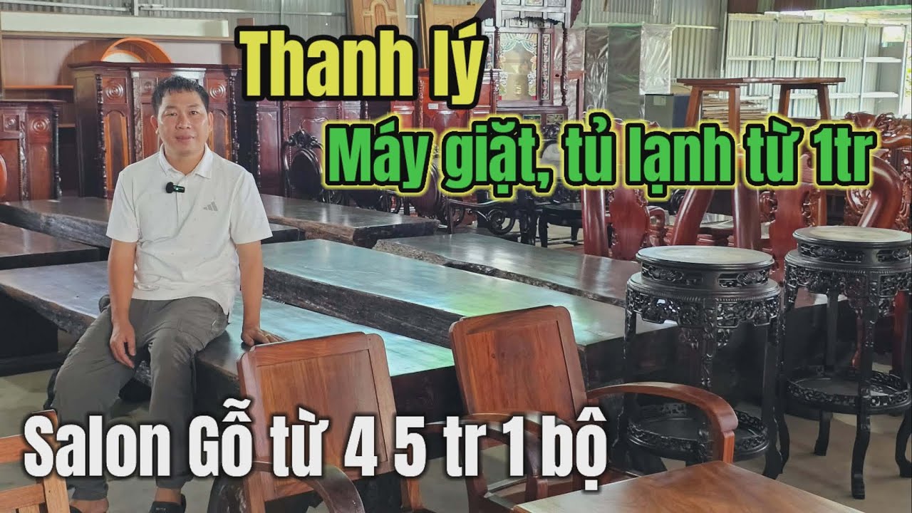 Thanh lý Đồ cũ Máy Giặt từ 1tr, tủ lạnh 1tr7 ngon lành, Salon Gỗ giảm từ 1-2tr 1 bộ từ 6tr là có
