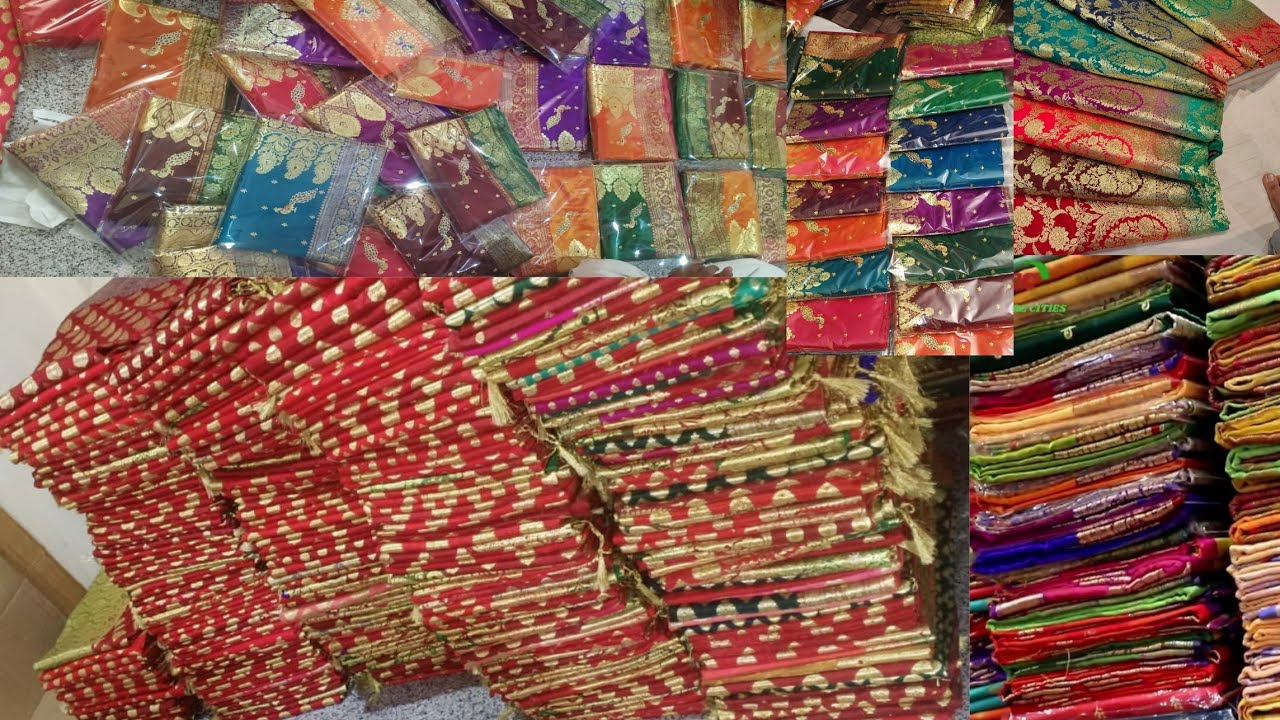 सिल्क की साड़ियां के बादशाह Silk Sarees Manufacturer #banarasisaree