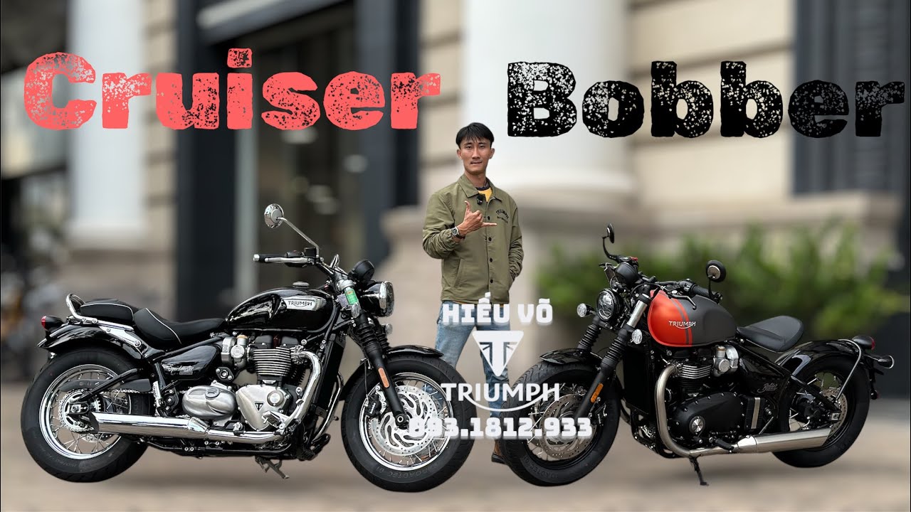 Triumph Speedmaster hay Bonneville Bobber | Quý ông lãng tử hay Chàng trai nghịch ngợm | Hiếu Võ |