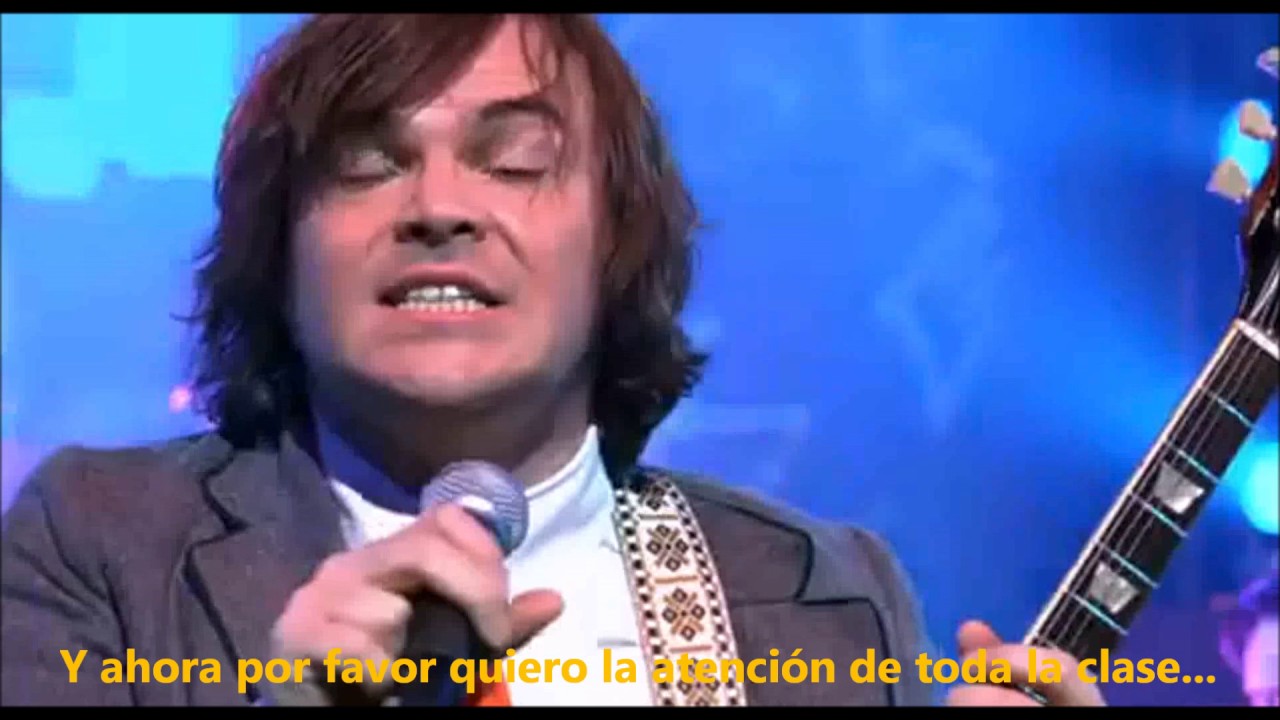Canci&oacute;n Escuela de Rock - Sub. Espa&ntilde;ol / School of Rock Song - Sub. Spanish