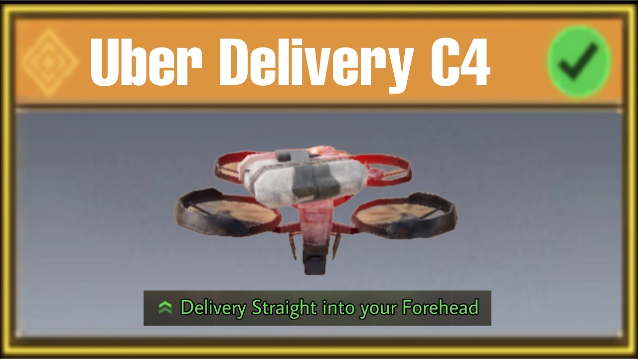 I Uber’d C4 Using Drone in CODM ( HILARIOUS )