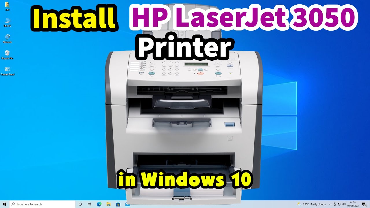 How to Manually Install HP LaserJet 3050 Printer Driver in Windows 10 PC or Laptop