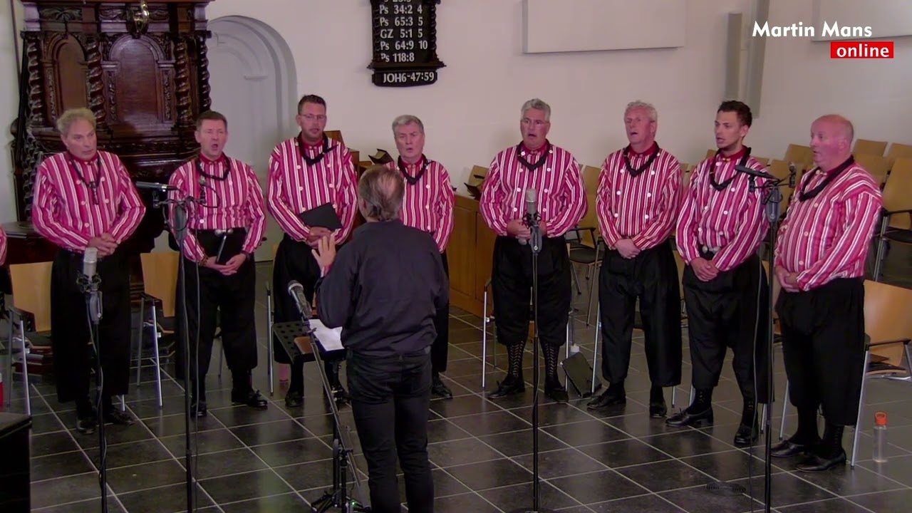 Psalm 107 - Ruwe stormen - Ziet in blinde razernij - Urker Mans Formatie