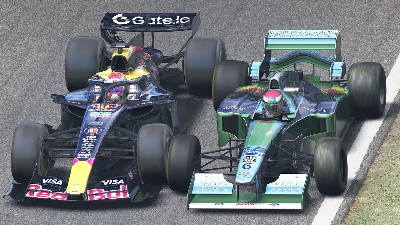 Max Verstappen vs Jos Verstappen | Red Bull 2026 vs Benetton 1994 at Monza