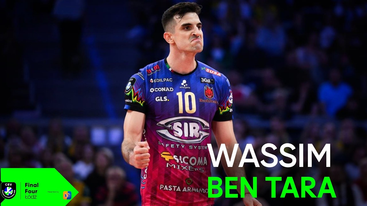 Everyobody Loves Wassim BEN TARA I Best Moments of the Final Four 2025 Lodz