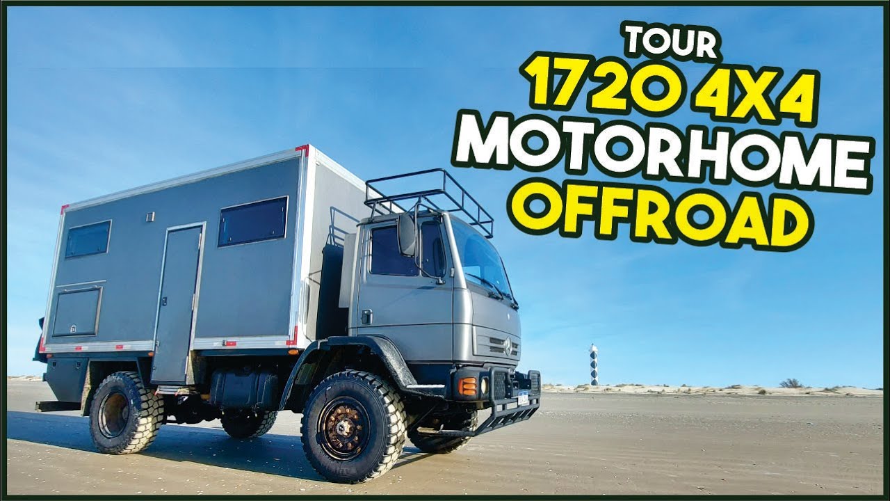 MB 1720 4x4 Infraero Motorhome OffRoad - Tour 15