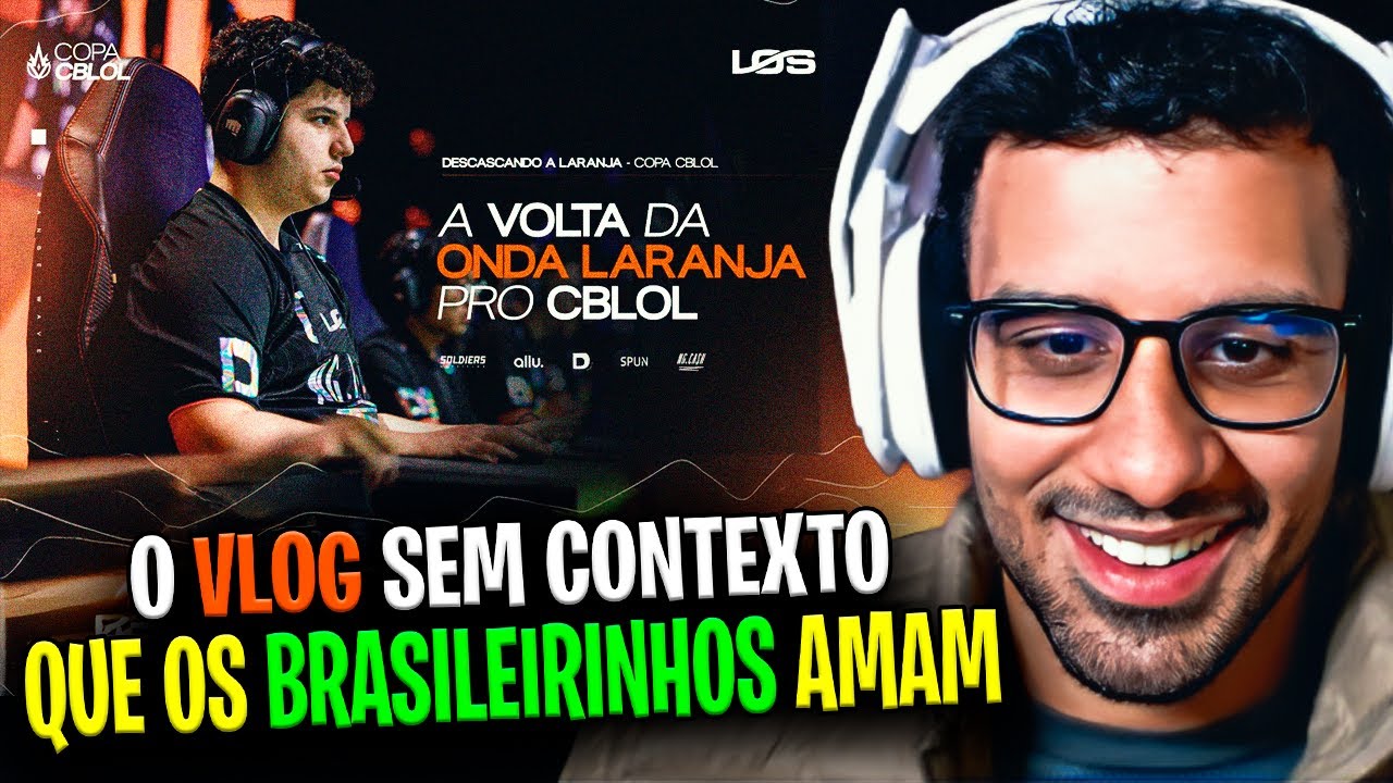 🚨 O VLOG DO MELHOR TIME DA COPA CBLOL 2026! ABSOLUT REAGE AO DESCASCANDO A LARANJA