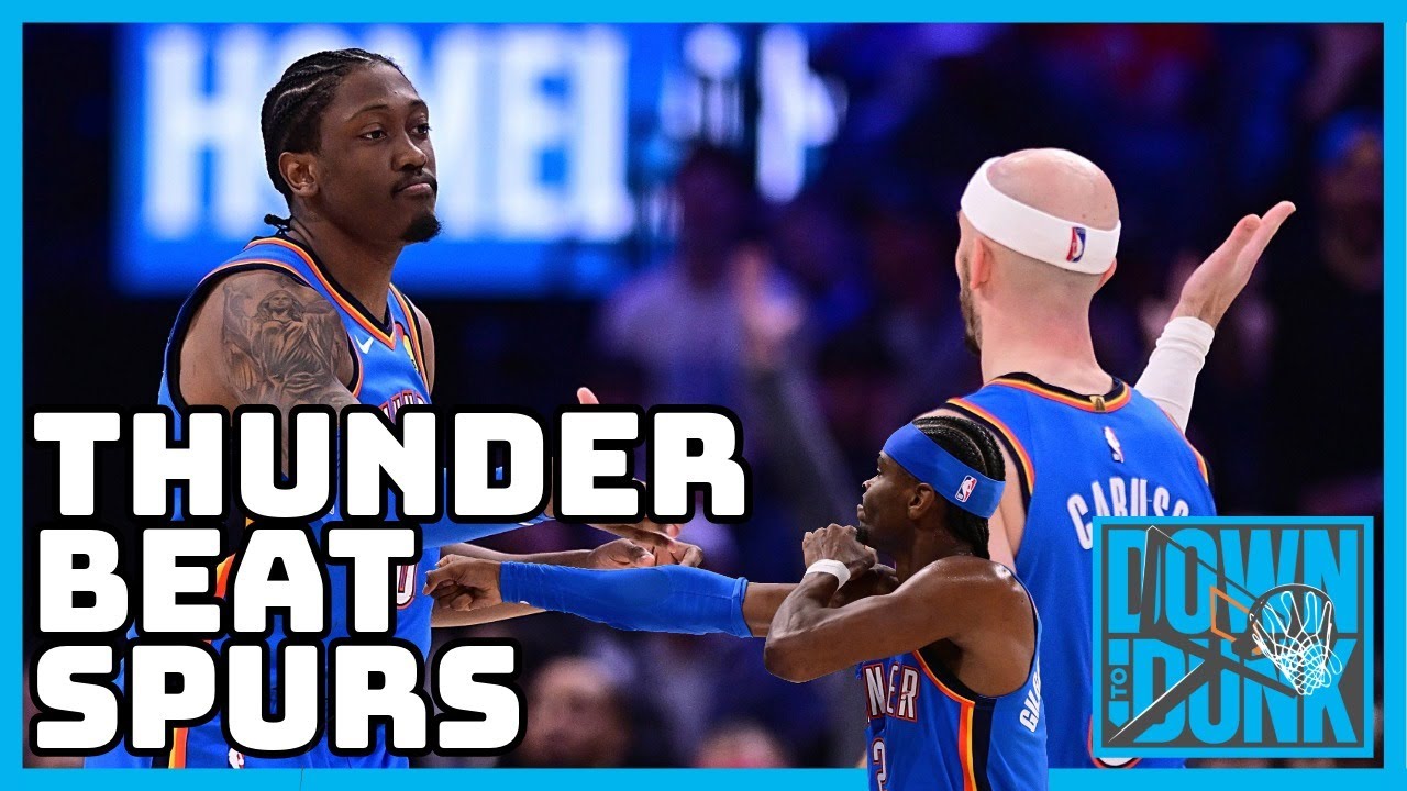THUNDER BEAT SPURS | 34-7