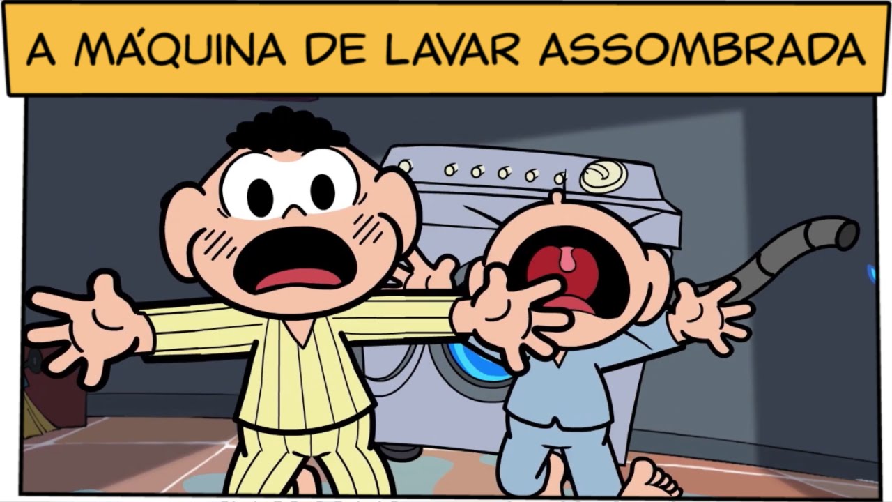 A Máquina de Lavar Assombrada | Turma da Mônica