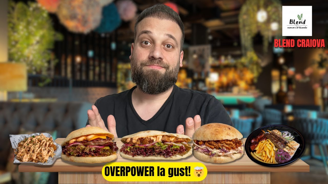 Top m&acirc;ncare &icirc;n Craiova? Blend a dat OVERPOWER la gust! 🤯
