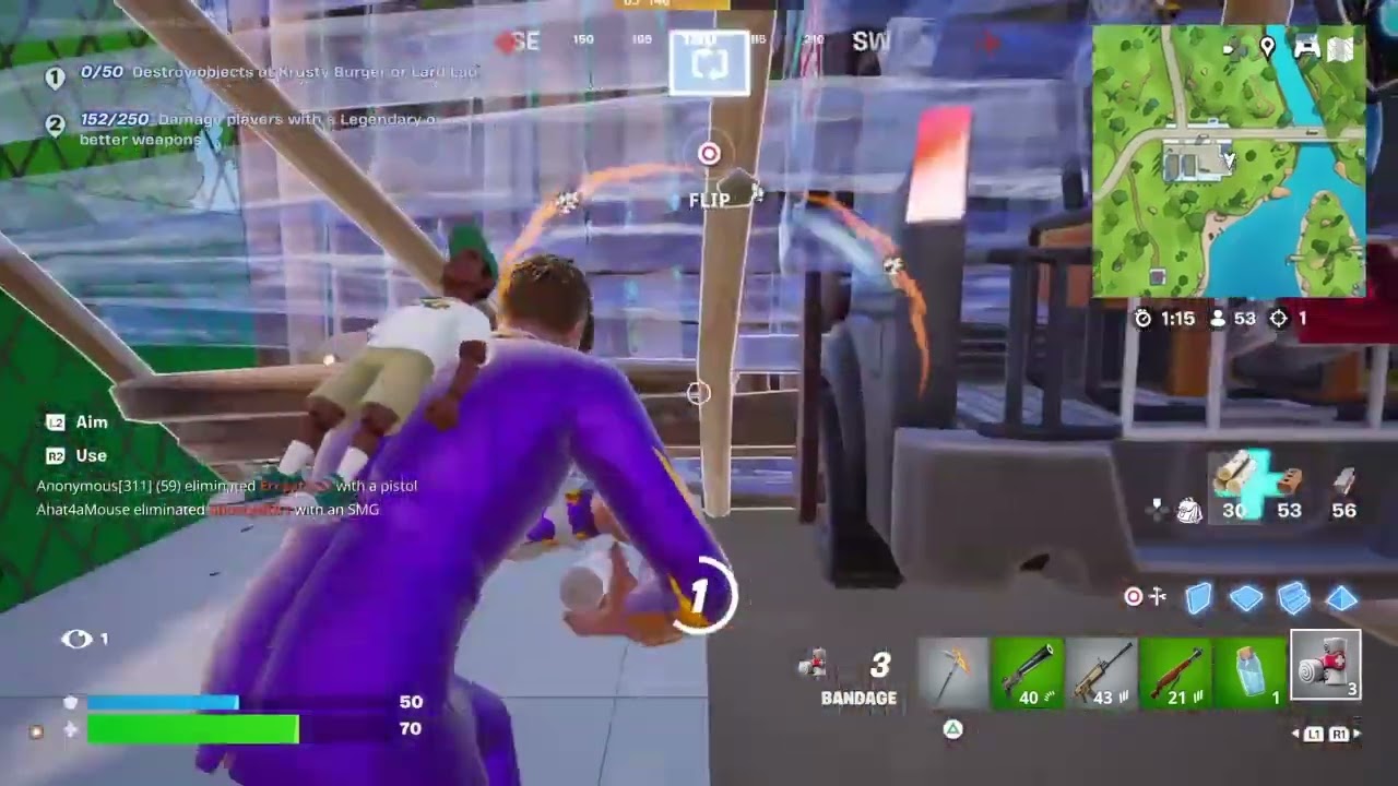Fortnite Ranked Battle Royale (BLISSFULLBLUE)