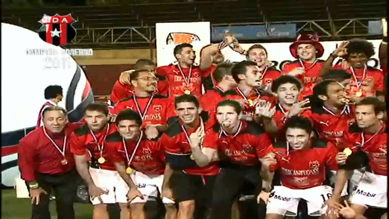 Homenaje de Teletica a Liga Deportiva Alajuelense, Tricampeón Nacional!!!