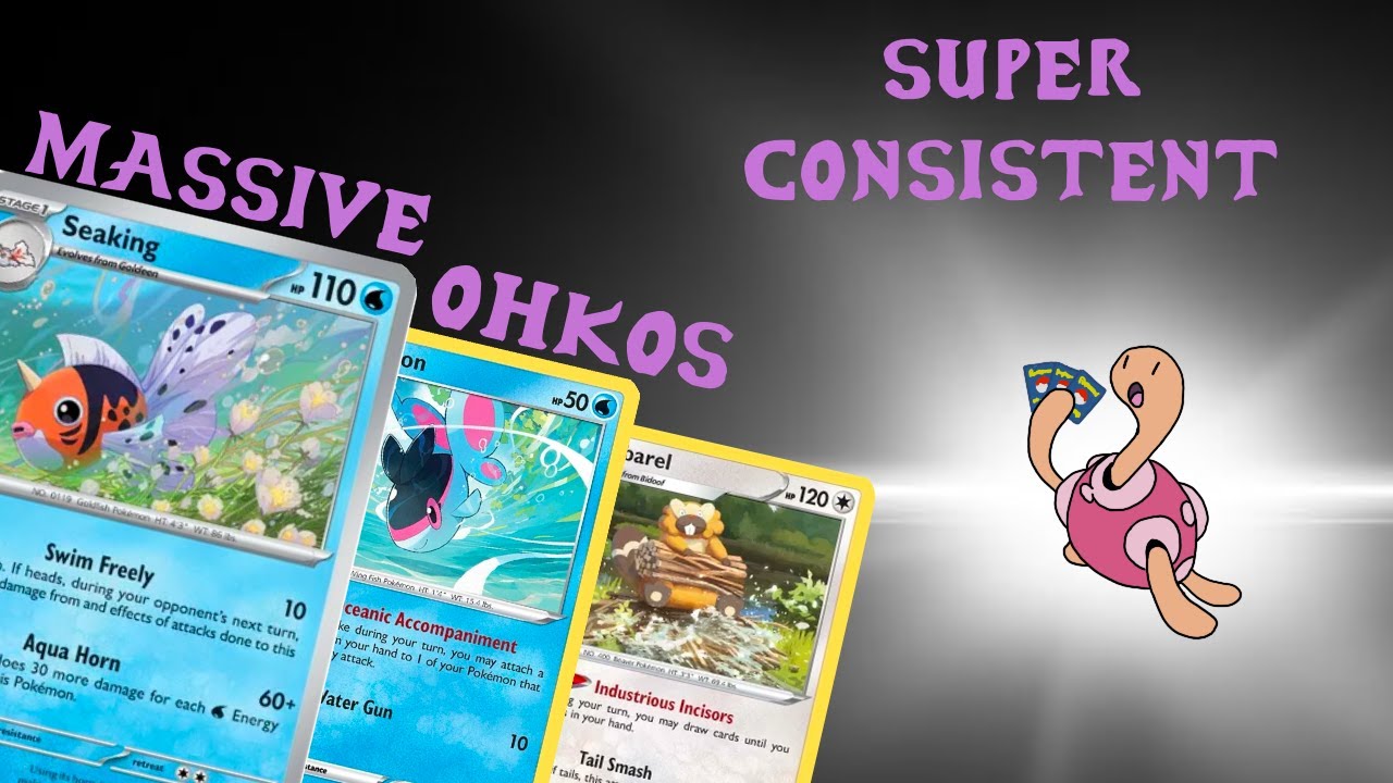 Swim Freely is the BEST BUDGET Deck Out Right Now! PTCGL Twilight Masquerade