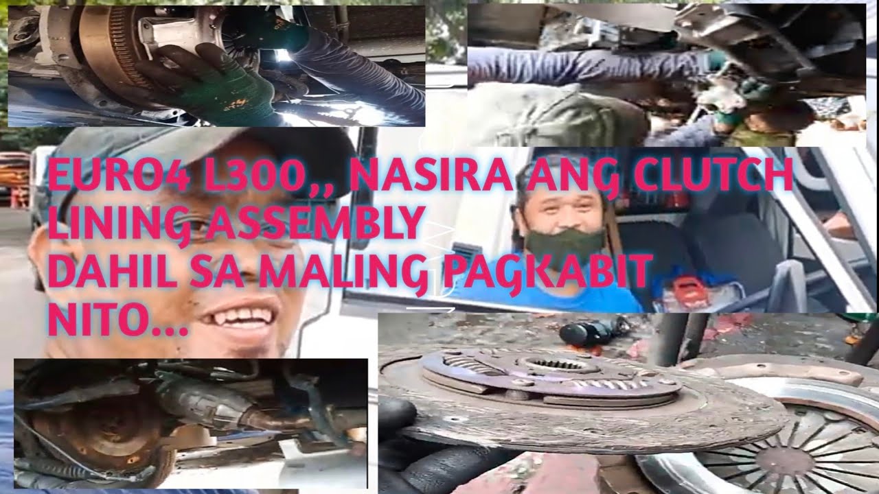 EURO 4 L300 MITS,,REPLACEMENT OF CLUTCH LINING and PRESSURE PLATE...BAKIT? NGA BA??