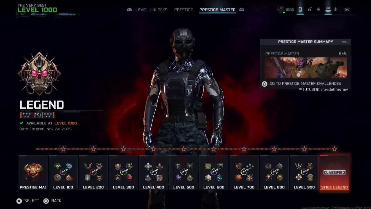 Level 1000 January 8th NUMBER 11 FOR score ON THE global leader board NUMBER 37 FOR kills