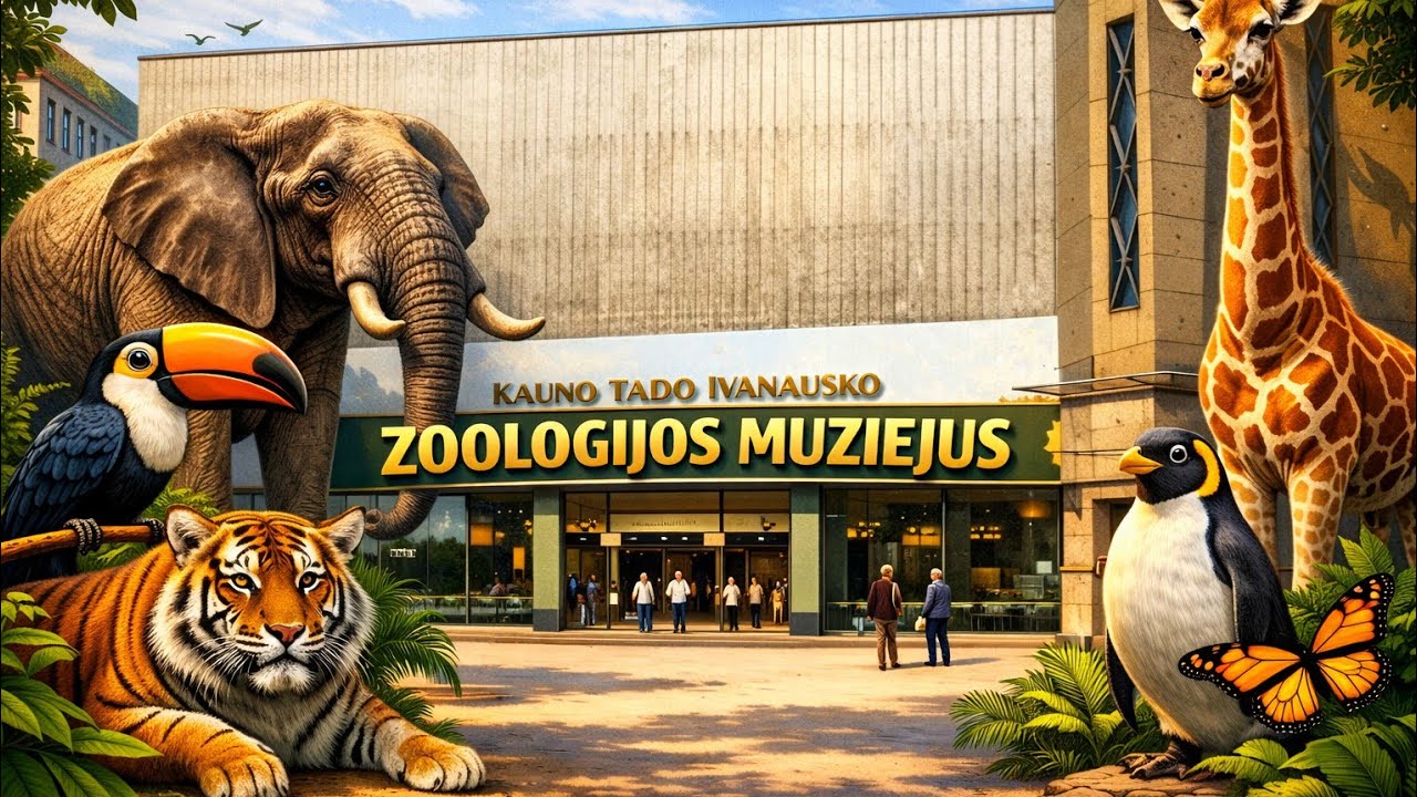 Keliaujam į Tado Ivanausko zoologijos muziejų .We are traveling to the   Zoological Museum.2026.03