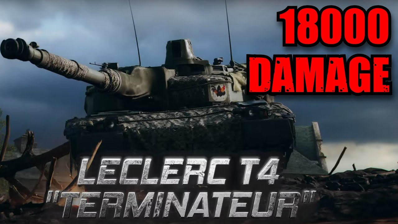 18000 Damage feat. Leclerc T4: No Bots Were Harmed In The Making Of This Video: WoT Console