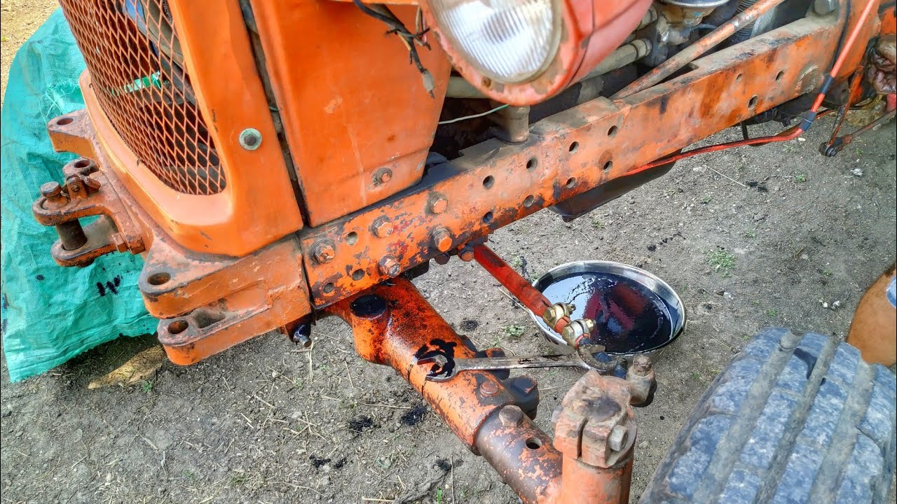 Schimbarea uleiului din motor la utb 650