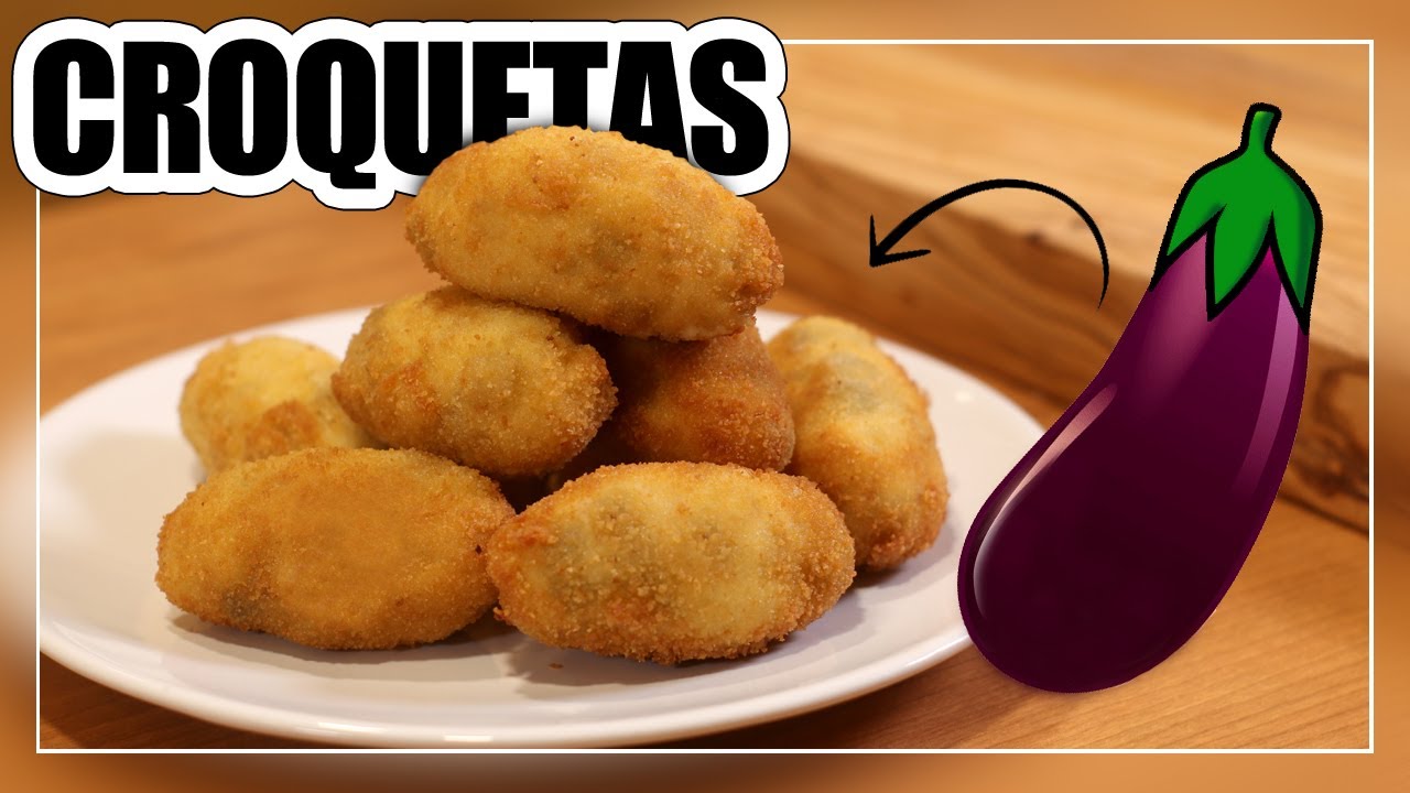 🍆 CROQUETAS de BERENJENAS | Las MAS CREMOSAS y FACILES