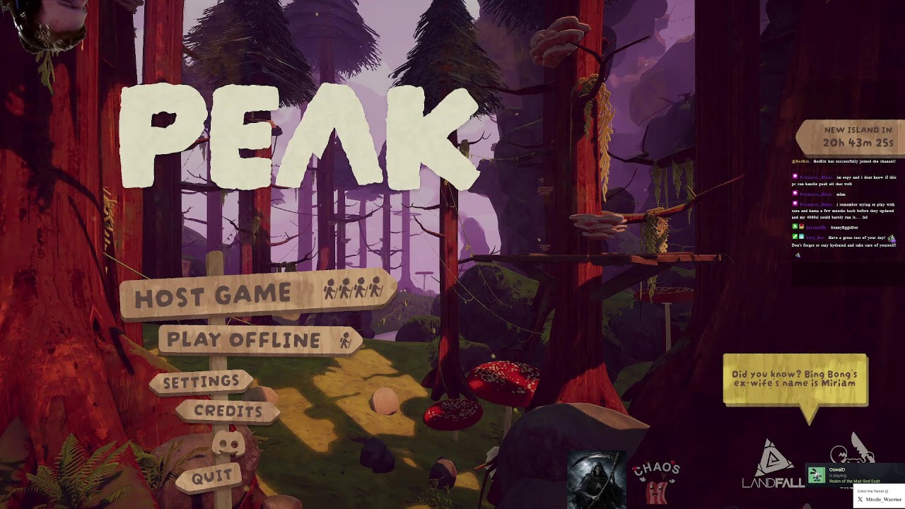 PEAK - MODDED - WITH FRIENDS: house_of_deathtv AND bacontiffy - 02/27/2025