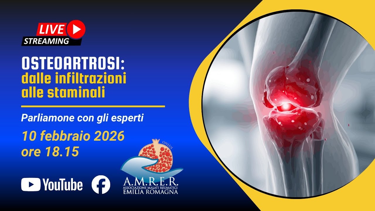 Osteoartrosi: dalle infiltrazioni alle staminali