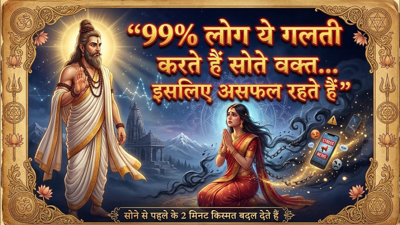 99% लोग सोने से पहले ये भयानक गलती करते हैं (Stop Doing This!)
