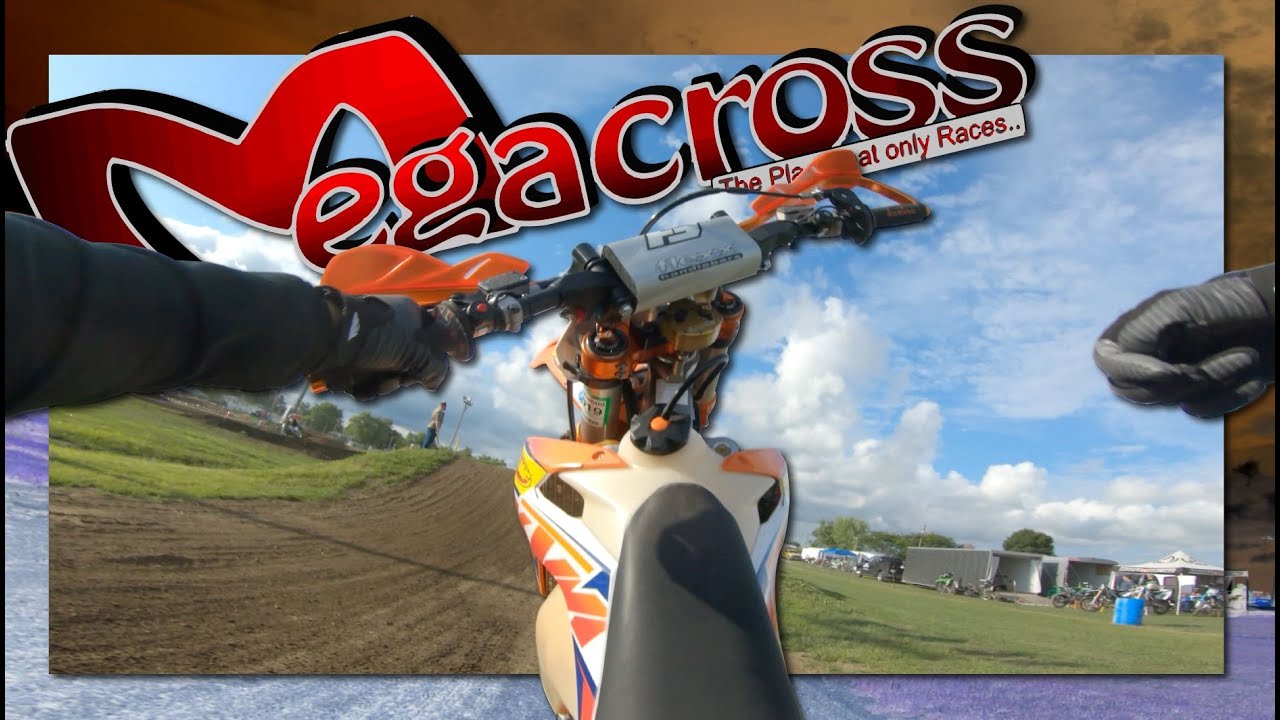 SKETCHY guy tries racing a 2 STROKE for the first time (BAD IDEA!) || Megacross Mendota IL || S1E17