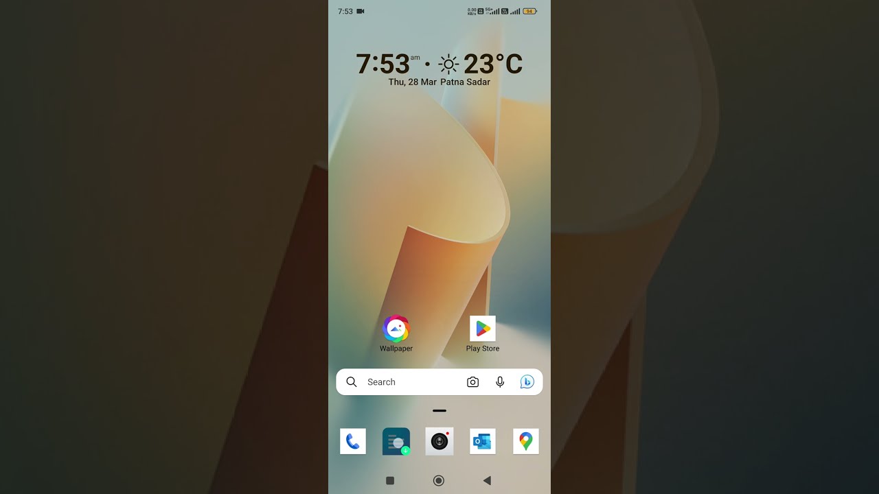 Use Microsoft Launcher and make your 🏠 screen organised and beautiful.