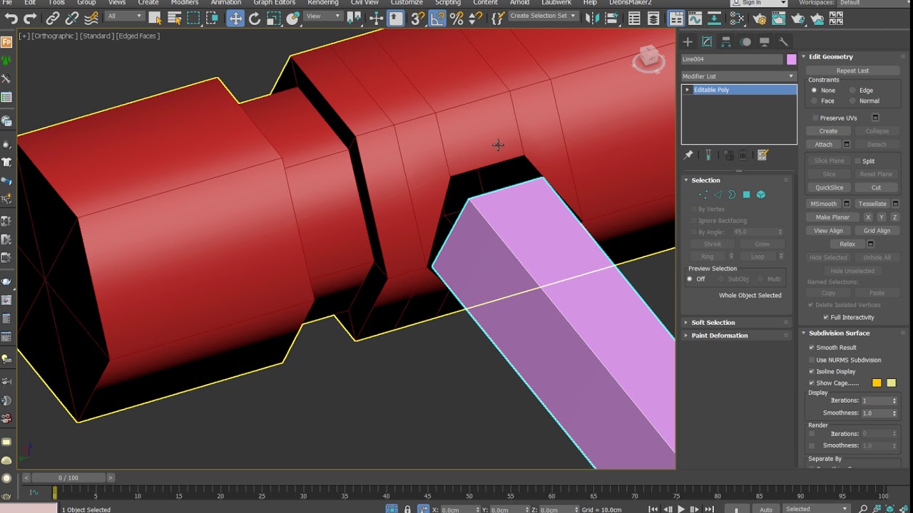 3Ds Max - Musluk Çizimi