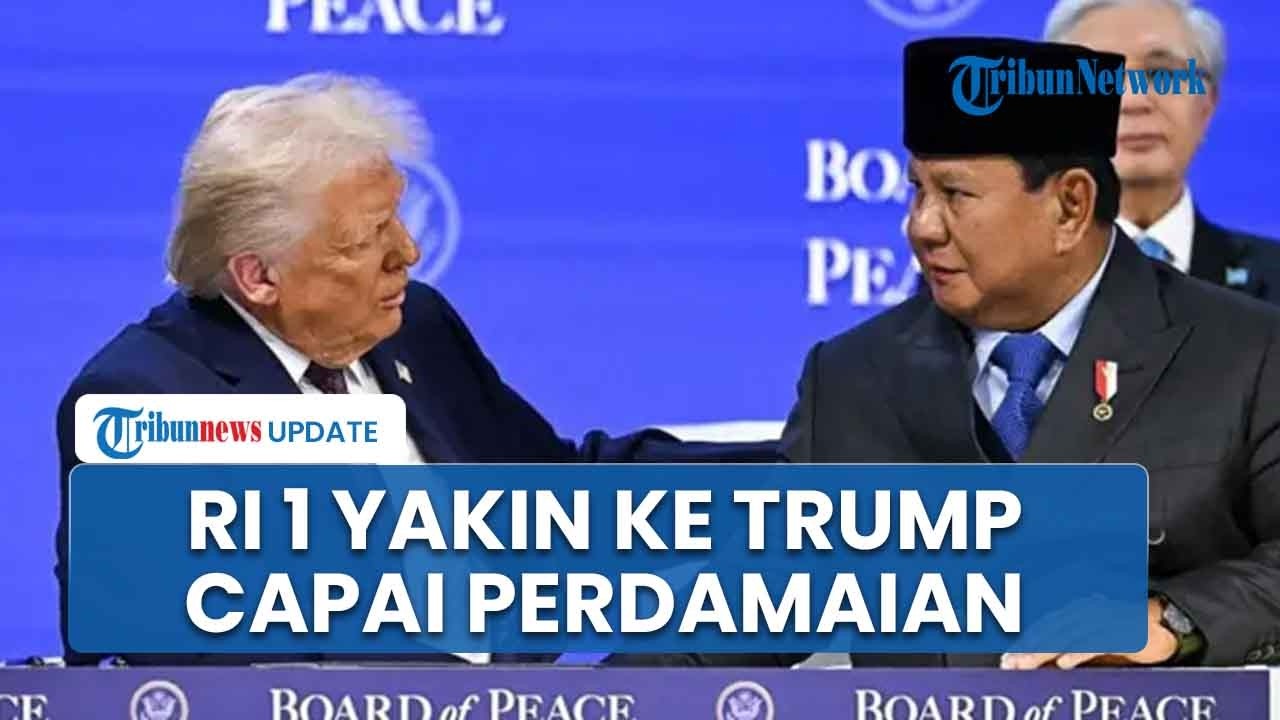Full Berbahasa Inggris, Prabowo Optimis ke Trump Capai Perdamaian di Gaza Meski Banyak Rintangan