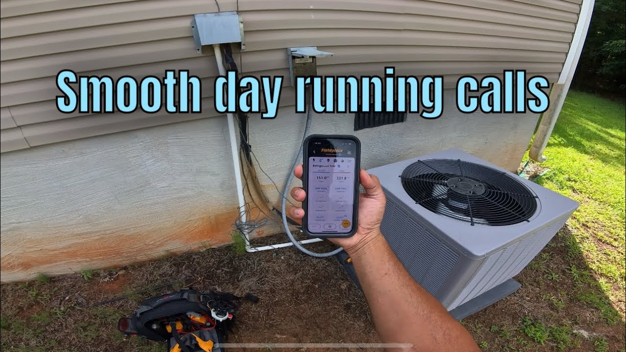 A day in the life of hvac contractor running service calls 