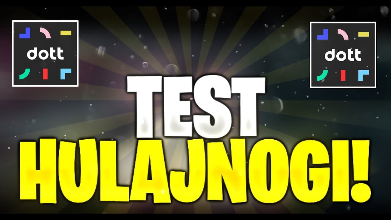 TEST HULAJNOGI DOTT (NOWA W WARSZAWIE) #Dott