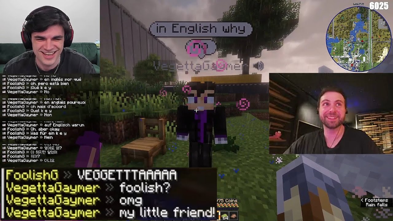 Vegetta and Foolish Meet Again QSMP