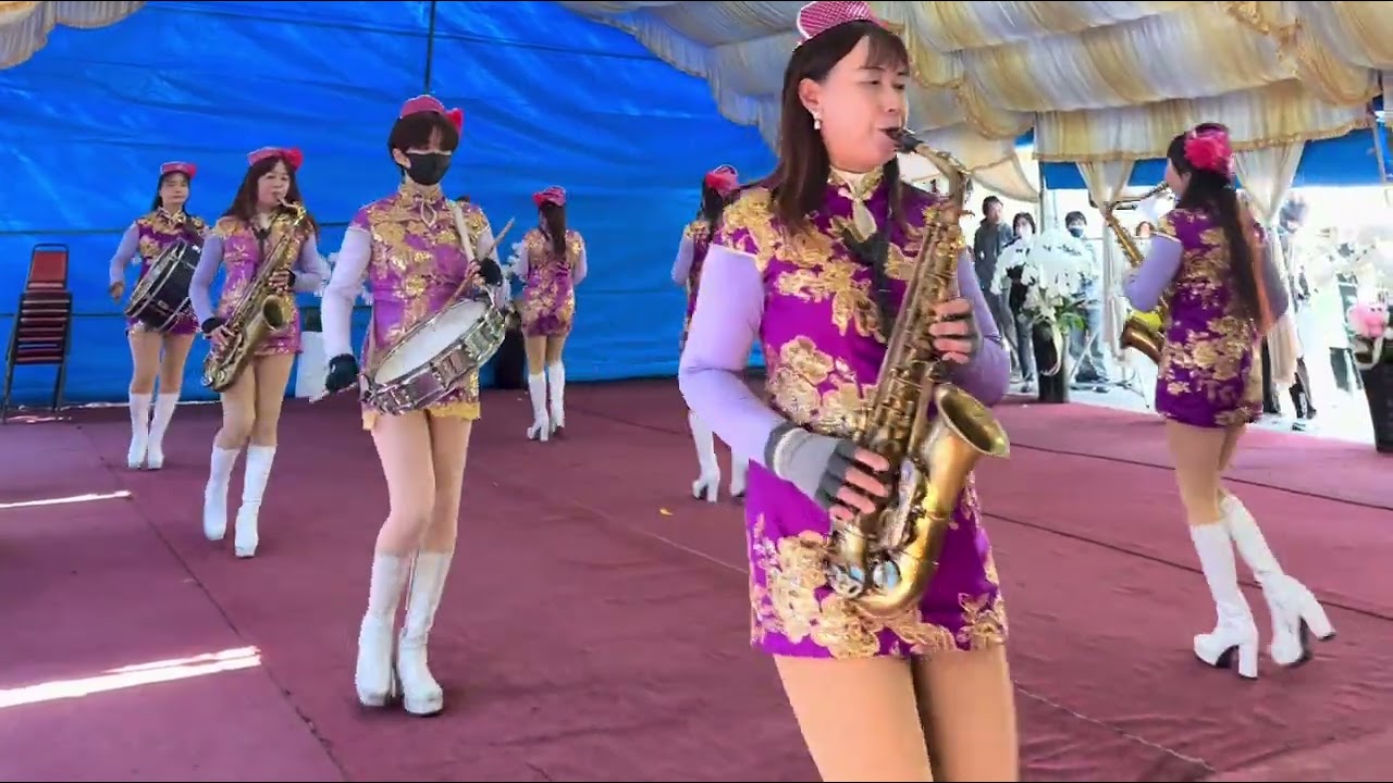 2026年1月14日 #優質團隊 🎀 響韻女子音樂團 - 東勢月眉樂隊工作花絮 - 捻香排場#台式告別 #taiwan farewell #台湾の別れ
