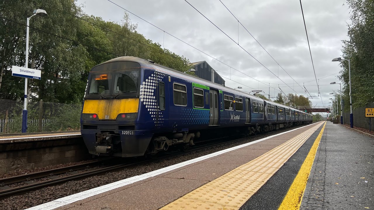 Trains at Shieldmuir (5th October 2023)
