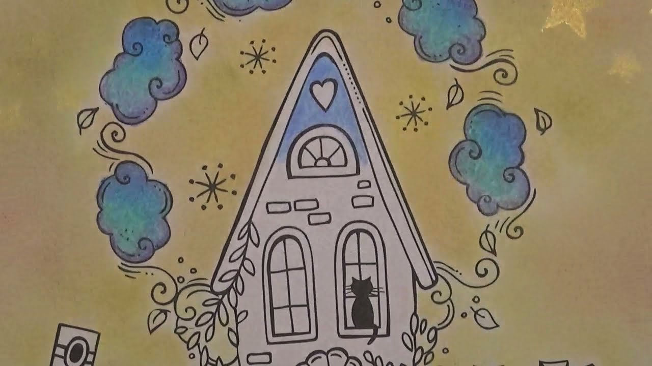 Colouring in Rita Berman’s new Europa book | Part 2 | Adult Colouring
