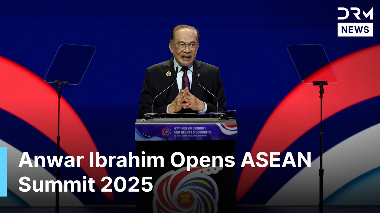 ПОЛНАЯ РЕЧЬ: Премьер-министр Малайзии Анвар Ибрагим открывает саммит АСЕАН, представив смелое вид...