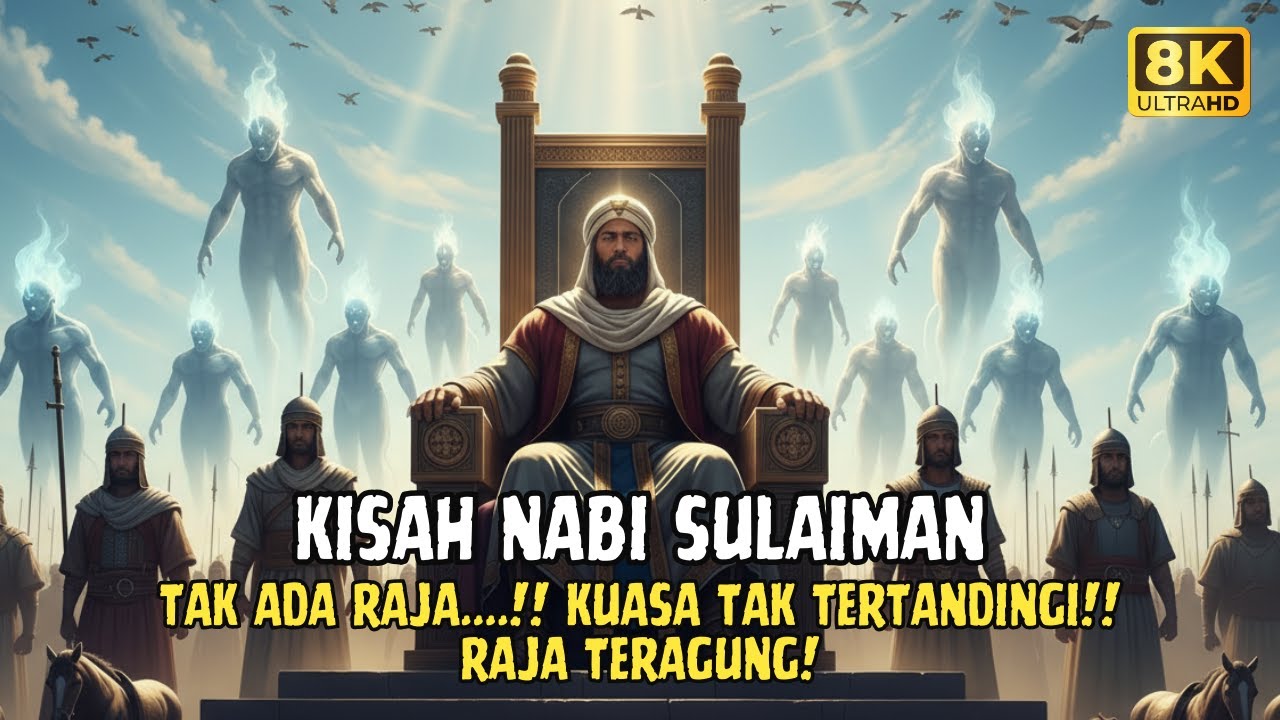 Kekuasaan Nabi Sulaiman  yang Tak Pernah Dimiliki Raja Mana Pun ‼️ Angin, Jin, dan Hewan Tunduk...