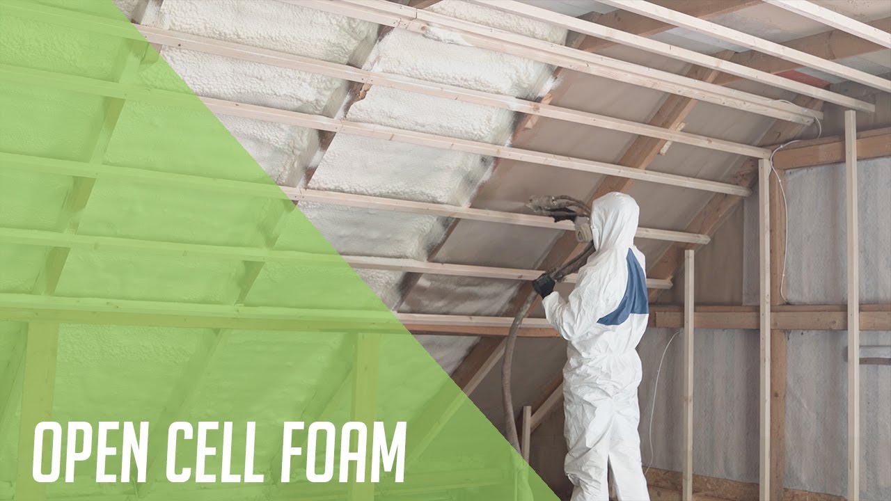 OPEN CELL FOAM - Avatud pooridega PUR-vaht Katusealuse soojustamine - PUREST