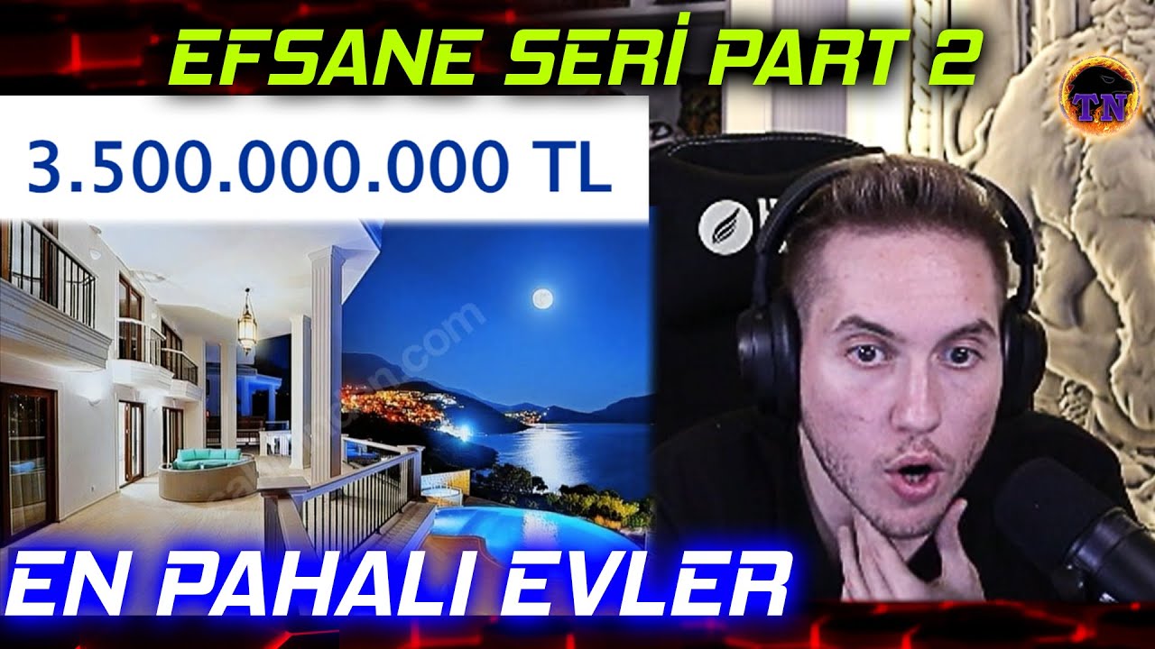 RRaenee Şehirlerin En Pahalı Evlerine Bakıyor Part 2 | Sahibinden Villa İlanları