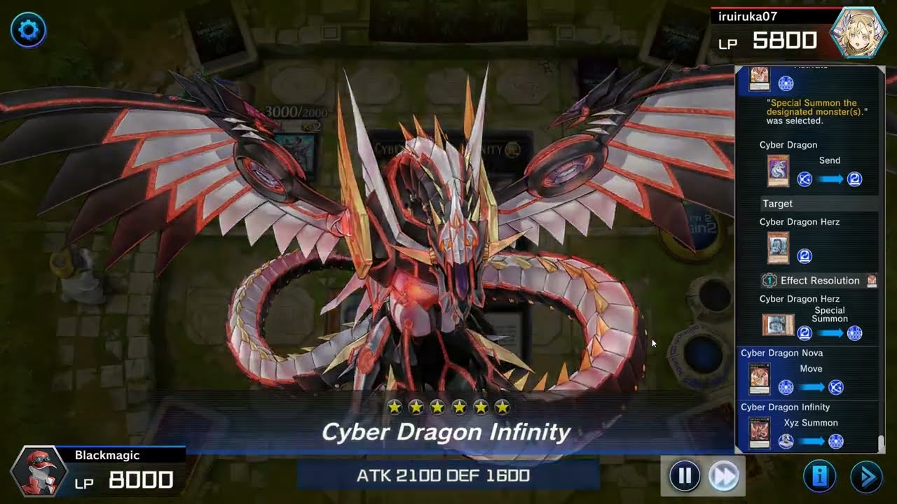 [Master Duel] Cyber Dragon break through Tri Brigade lockdown