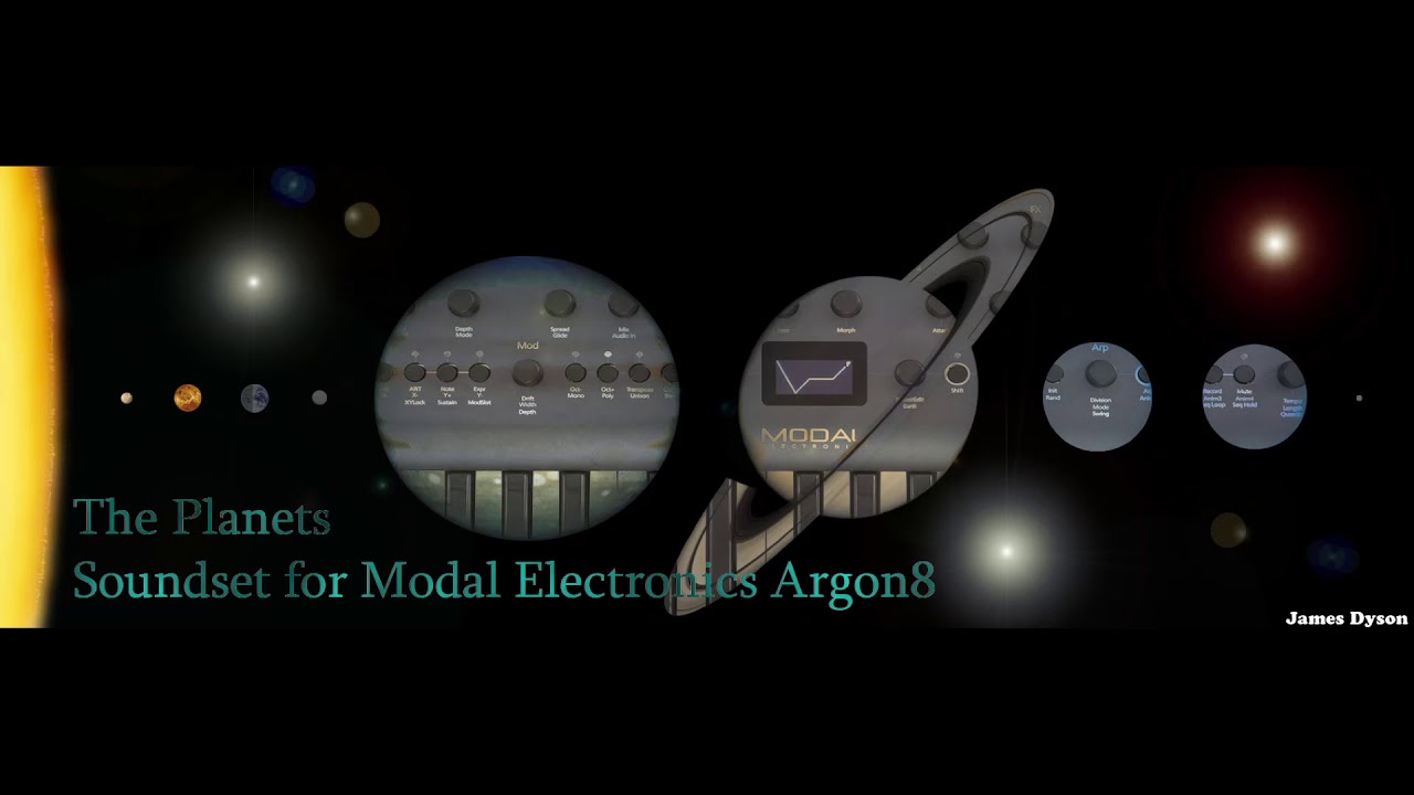ARGON8 Sound Set The Planets  - Pads