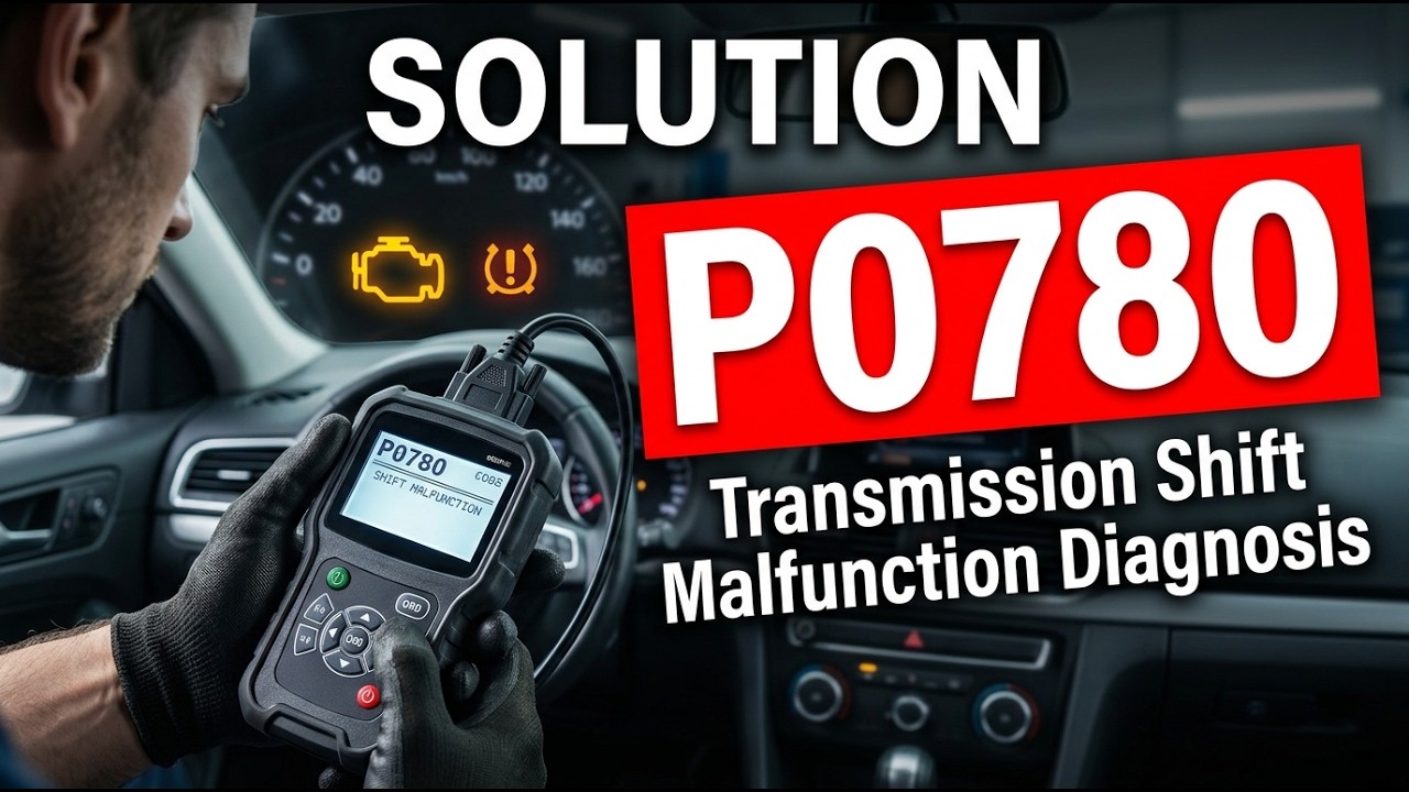 КАК ИСПРАВИТЬ ОШИБКУ P0780 OBD II - Диагностика неисправности переключения передач