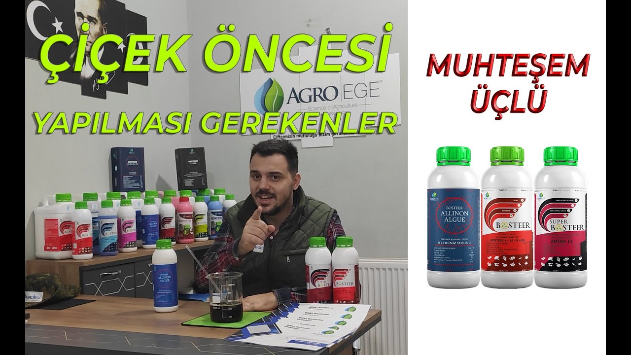 AGROEGE İLE BİTKİLERİNİZDE ÇİCEK ÖNCESİ YAPILMASI GEREKENLER