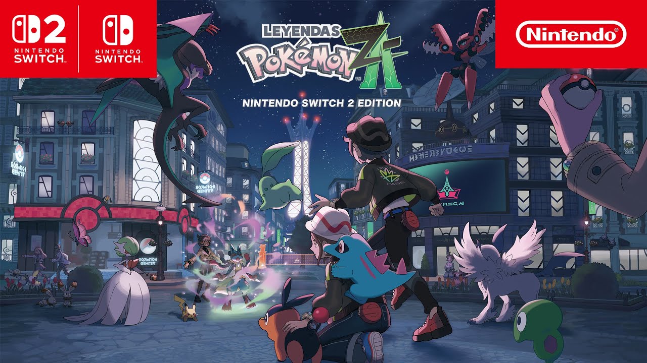 Un vistazo m&aacute;s a fondo a Leyendas Pok&eacute;mon: Z-A (Nintendo Switch 2 / Nintendo Switch)
