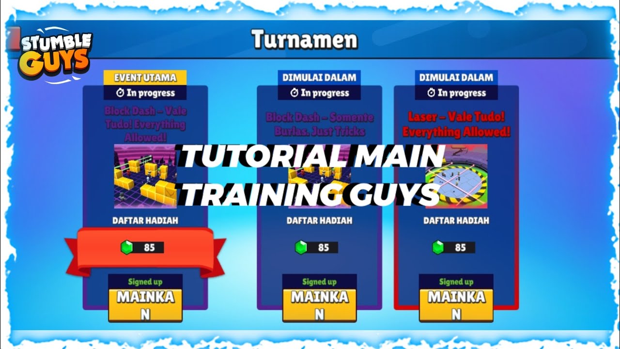 Tutorial Install & Main Di Training Guys | Infinity Block Dash [ Android ]