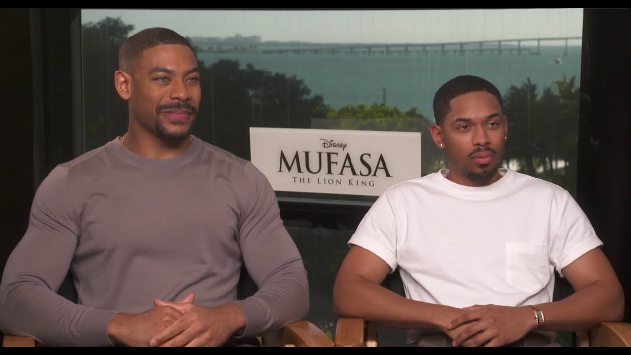 Aaron Pierre & Kelvin Harrison Jr. on their Unique Connection and Playing Mufasa & Scar in 'Mufasa'