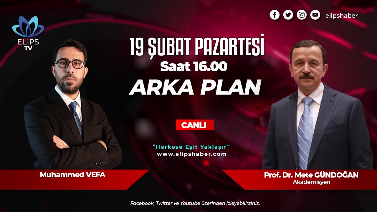 Arka Plan | Prof. Dr. Mete GÜNDOĞAN