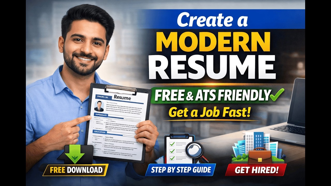 How to Make a Job Winning Resume for Free | Latest CV Format That Gets Interviews