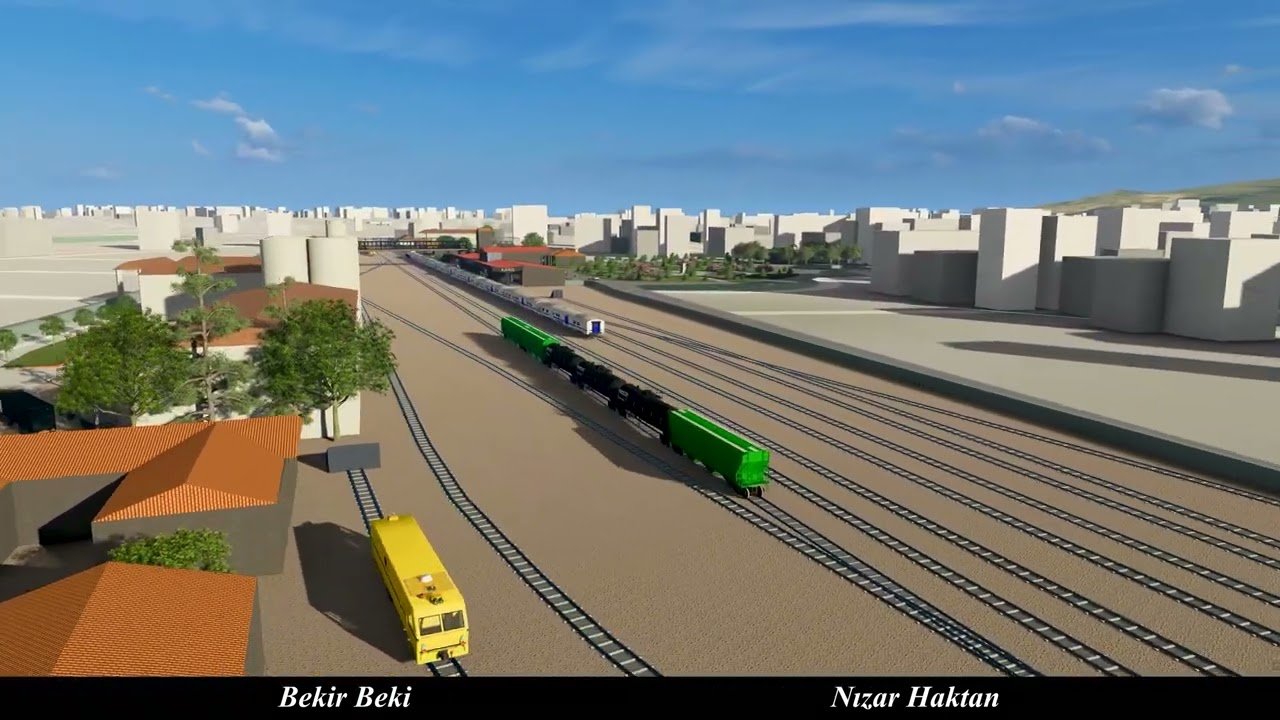 TCDD KARS GARI MODEL &Ccedil;ALIŞMASI Lumion 24 2 1
